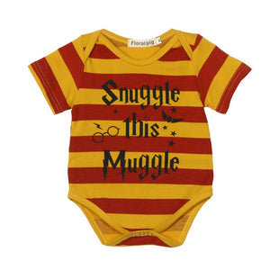 2017 Fashion Baby Romper Newborn Infant Baby Boy Short Sleeve Stripe Letter Print Romper Jumpsuit Kids Clothes