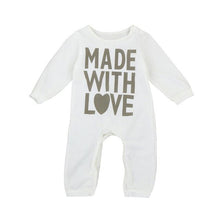 2017 New Fashion Baby Romper Clothing Body Suit Newborn Long Sleeve Kids Boys Girls Letter Rompers Baby Clothes Roupa Infantil